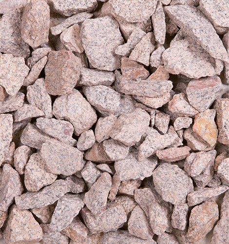 GRANITSPLITT -rosa-rot-